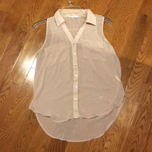 Sleeveless portfolio top